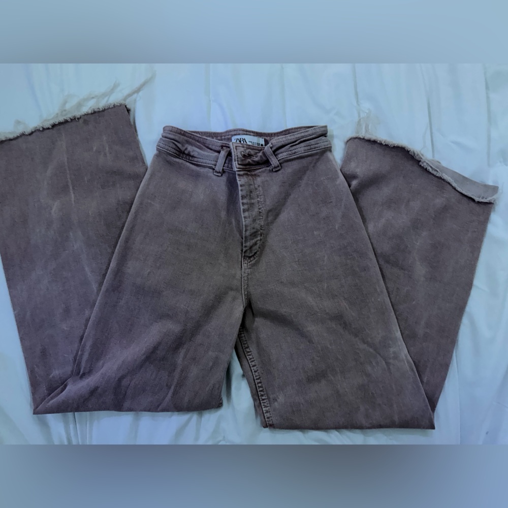 Zara Pink Denim Shorts